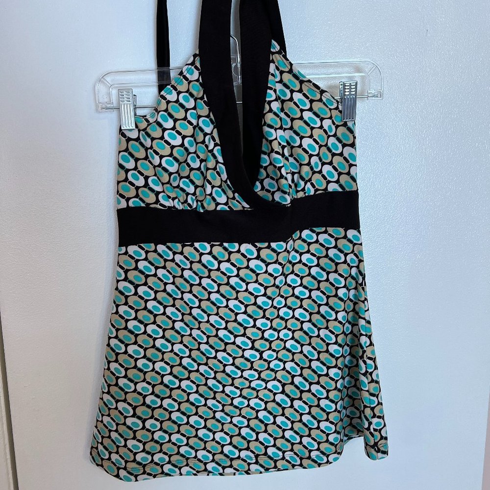 Aquamarine halter top
